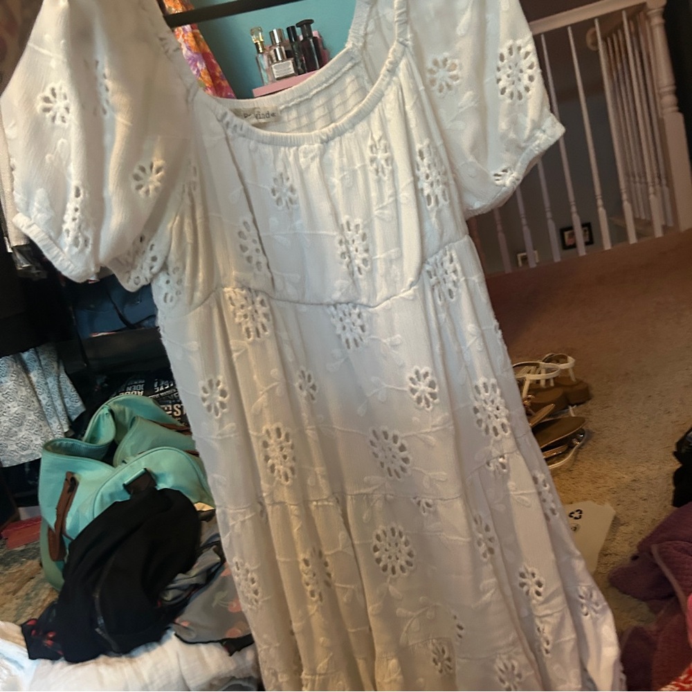 Calvin Klein Cream Knit Dress